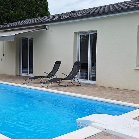 Piégut-PluviersLes Granges De Soulagnieux Et Sa Piscine Privee别墅 外观 照片